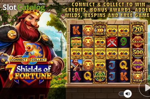 Скрин2. 7 Shields of Fortune слот
