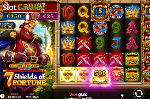 Скрин4. 7 Shields of Fortune слот