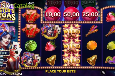 Скрин2. Jester’s Vegas Experience слот