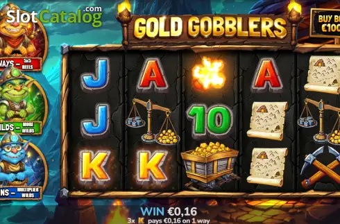 Скрин3. Gold Gobblers слот
