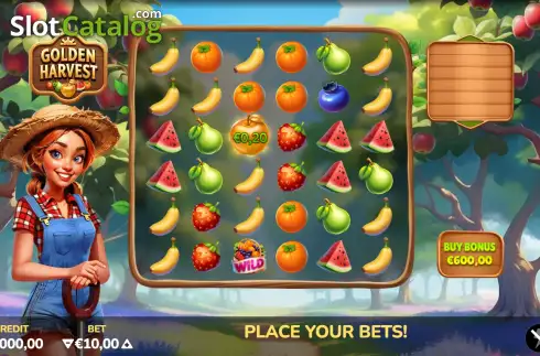 Скрин2. Golden Harvest (Atomic Slot Lab) слот