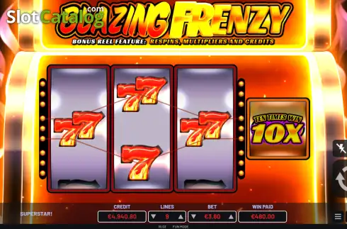 Скрин3. Blazing Frenzy слот