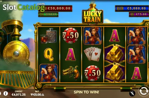 Скрин2. Lucky Train слот