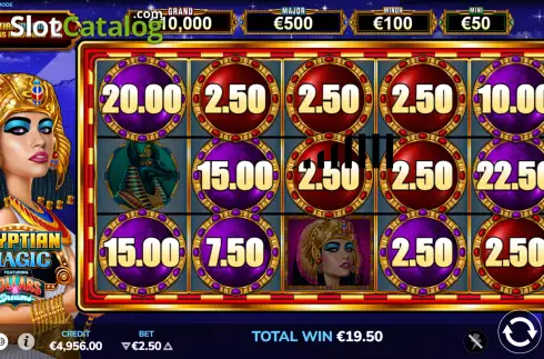 Скрин3. Egyptian Magic Dollars & Dreams слот