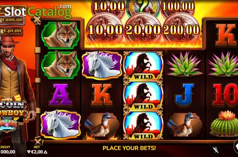 Скрин2. 3 Coin Cowboy Dollars & Dreams слот