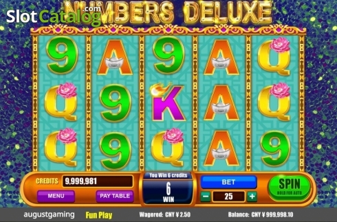 Скрин3. Numbers Deluxe слот