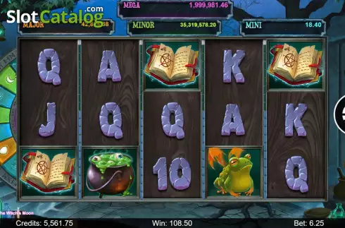 Скрин2. Mega Moolah The Witch's Moon слот