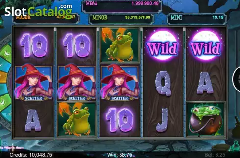 Скрин4. Mega Moolah The Witch's Moon слот