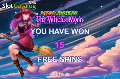 Скрин7. Mega Moolah The Witch's Moon слот