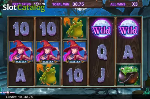 Скрин8. Mega Moolah The Witch's Moon слот