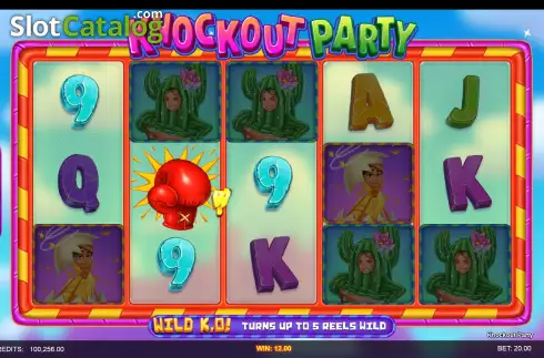 Скрин3. Knockout Party слот