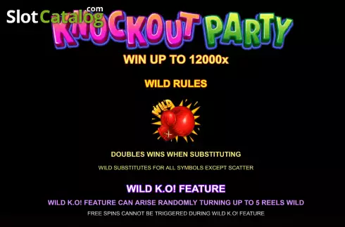 Скрин6. Knockout Party слот
