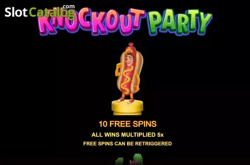 Скрин7. Knockout Party слот