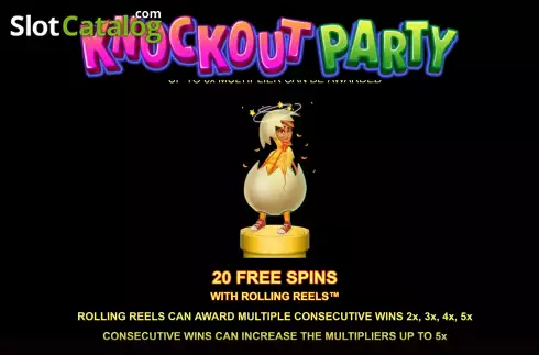 Скрин9. Knockout Party слот