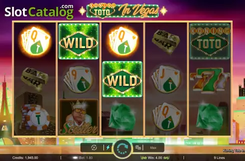 Скрин3. Koning Toto in Vegas слот