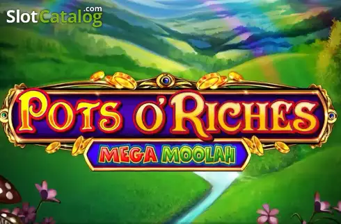 Pots O’Riches Mega Moolah логотип Pots O’Riches Mega Moolah логотип