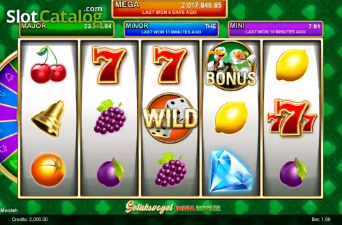 Скрин3. Geluksvogel Mega Moolah слот