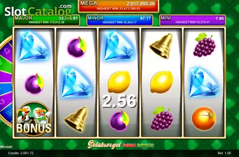 Скрин6. Geluksvogel Mega Moolah слот