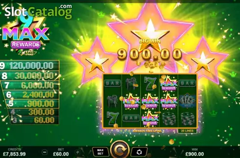 Скрин3. 9 Max Rewards слот