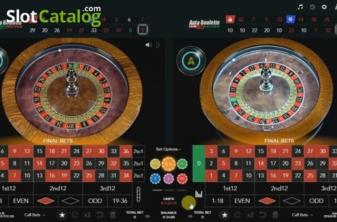 Скрин2. Duo Live Auto Roulette слот