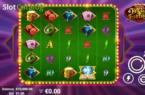 Скрин2. Vegas Fortune слот