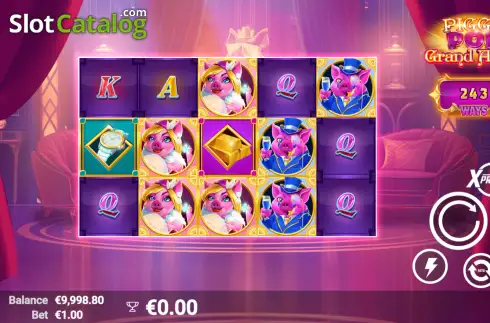 Скрин2. PiggyPop Grand Affair слот