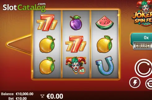 Скрин2. Joker’s Spin Fest слот