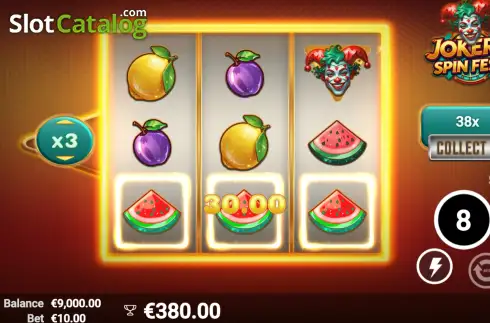 Скрин3. Joker’s Spin Fest слот