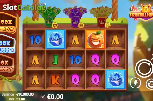 Скрин2. Fruitillionaire слот