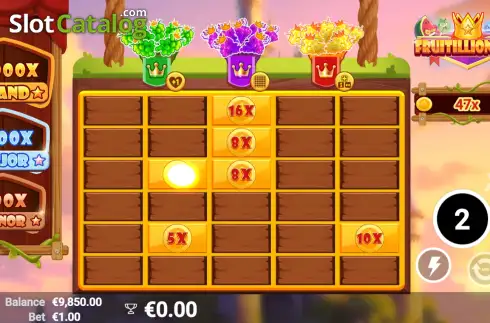 Скрин3. Fruitillionaire слот