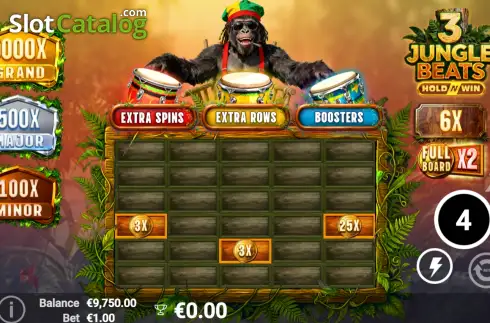 Скрин3. 3 Jungle Beats слот
