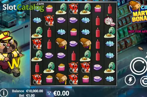 Скрин2. Crazy Mart Bonanza слот