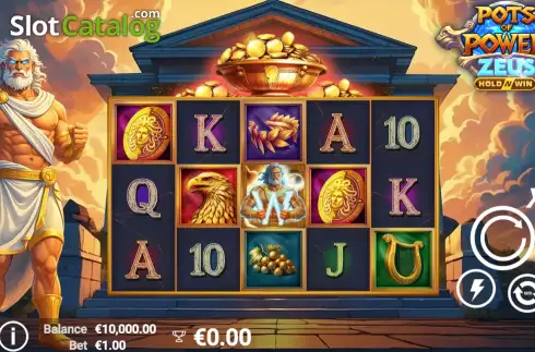 Скрин2. Pots of Power: Zeus слот