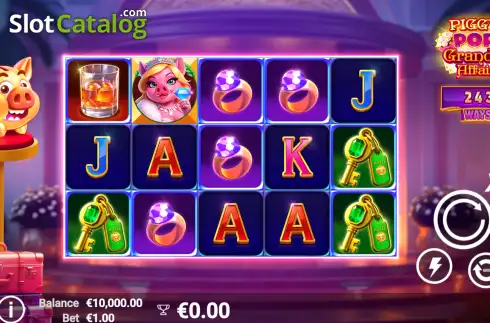Скрин2. PiggyPop Grand Affair 2 слот