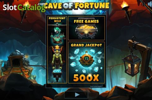 Скрин3. Cave of Fortune слот