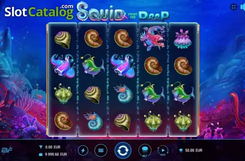 Скрин3. Squid From The Deep слот