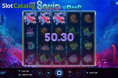 Скрин6. Squid From The Deep слот