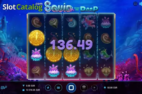 Скрин7. Squid From The Deep слот