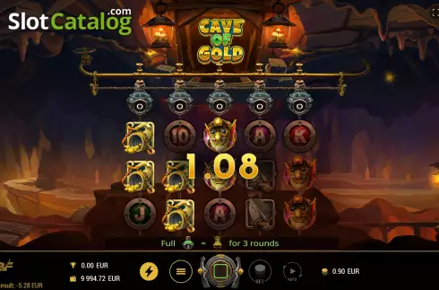 Скрин5. Cave of Gold слот