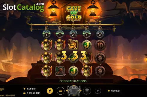 Скрин6. Cave of Gold слот