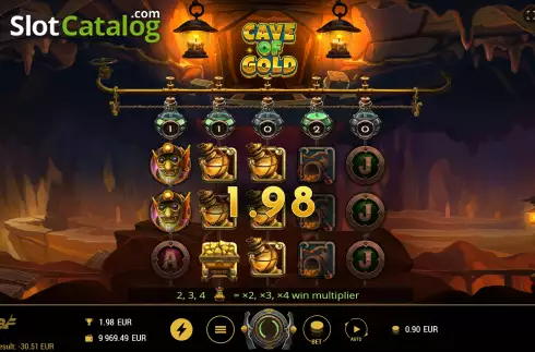 Скрин7. Cave of Gold слот