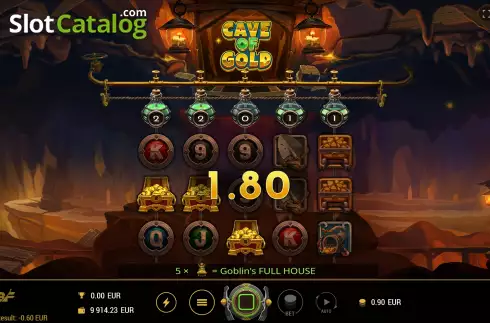 Скрин8. Cave of Gold слот