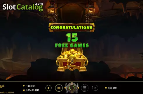 Скрин9. Cave of Gold слот