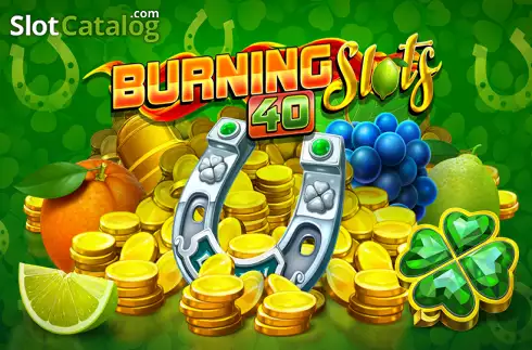 Burning Slots 40 логотип Burning Slots 40 логотип
