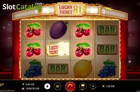 Скрин7. Lucky Ticket 81 слот