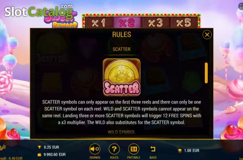 Скрин7. Sweet Reward слот