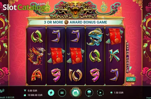 Скрин3. Dragon's Chance слот