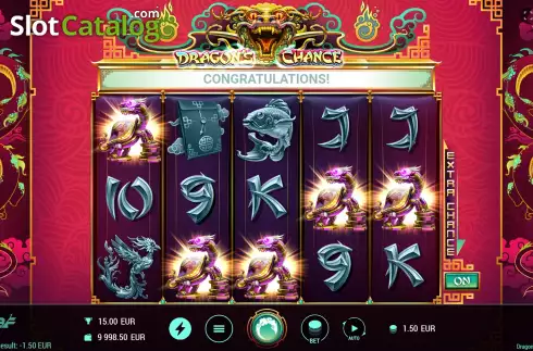 Скрин4. Dragon's Chance слот
