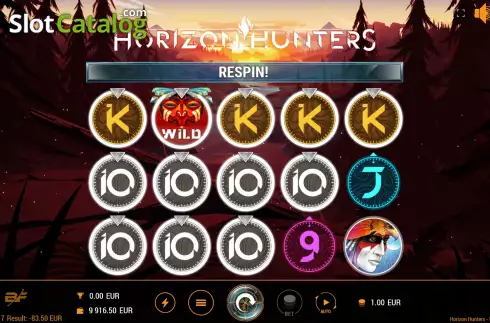Скрин9. Horizon Hunters слот