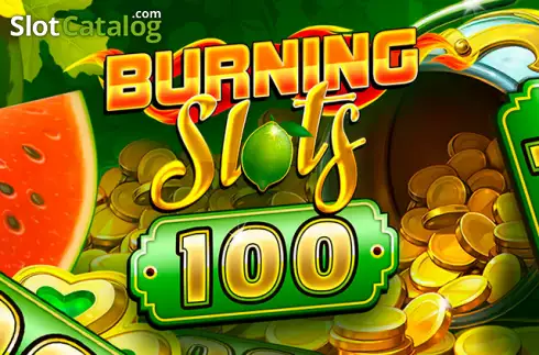 Burning Slots 100 логотип Burning Slots 100 логотип